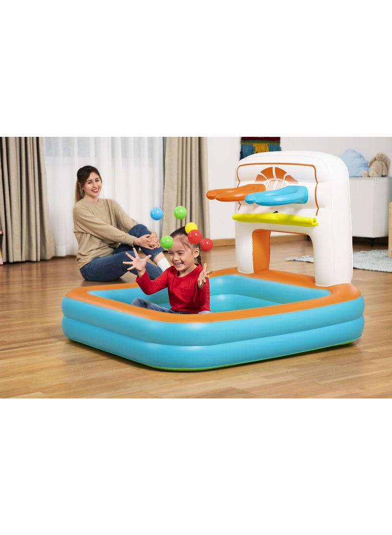 Bestway Kick 'N Swish 3-in-1 Multi-Purpose Ball Pit  47" x 42" x 33"/1.20m x 1.07m x 84cm - Image 3